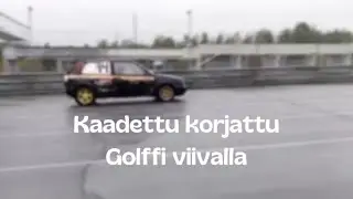 Kaadettu korjattu Golffi viivalla | Vetua:n jässärit Kemoralla