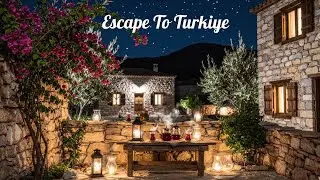 LIVE 🌙 Peaceful Spring Night | Turkish Village Ambience for Sleep
