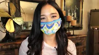 Making DIY Protective Face Mask at Home