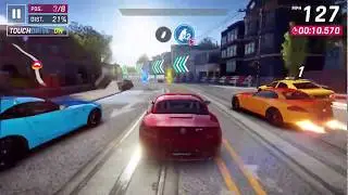 Asphalt 9 Legends 4 Race together & all in 1st Position with Fight another Car Gamination