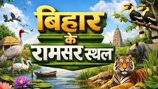 बिहार के रामसर स्थल|ramsar sites in bihar|bihar special for72nd bpsc|new ramsar sites added in bihar