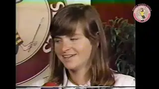 1985 Virginia Slims Master, NYC-MSG SF Martina Navratilova vs Hana Mandlikova Part 1/2