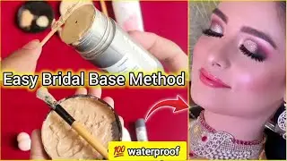 Easy Bridal Base | Party Makeup Base Tutorial | Base Hacks | #bridalmakeup #partymakeup