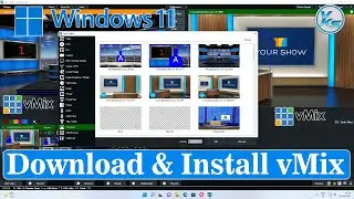✅ How To Download And Install vMix 25 On Windows 11