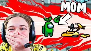 WE HELPED OUR MOM WIN IN AMONG US!! | JKREW GAMING