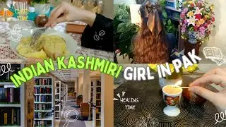 Indian Kashmiri girl 🎀 Rainy Day Reset 🌧 | Cozy Routine, Skincare & Peaceful Vibes 
