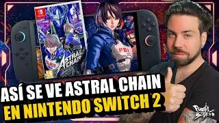 🔥Así de GENIAL se ve ASTRAL CHAIN en NINTENDO SWITCH 2! Menuda JOYA de Platinum Games!