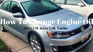 2014 Jetta 2.0L Turbo - How to change oil