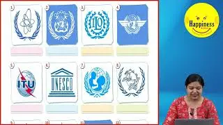 Ch 65 | Happiness Books | GK | Class 8  |  Flags of United Nation | For children