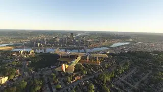 Flight Simulator Curtiss JN-4 Jenny Pittsburgh Flyover | Scenic Flight | MSFS2024