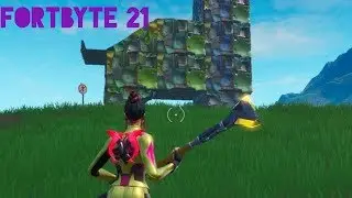 FORTNITE FORTBYTE 21 LOCATION: Found inside a metal llama building