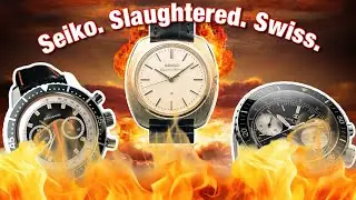Как Seiko в одночасье уничтожила 60% швейцарской часовой индустрии