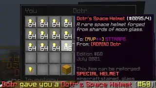 Spending 750 mil on an Edition 68 Dctr's Space Helmet...