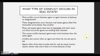 Reducing Real Estate Conflict