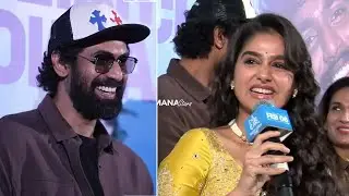 Actress Anaswara Rajan Speech at With Love (Telugu) Trailer Launch Event