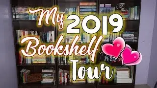 Мой тур по книжным полкам 2019 года || Энни, буктьюбер (Филиппины)