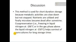 preservation and maintenance of microbial culture | preservation of microorganisms | subculture