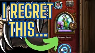 Do Not Choose This New Free Deck in Hearthstone! Rampant Growth Druid sucks...