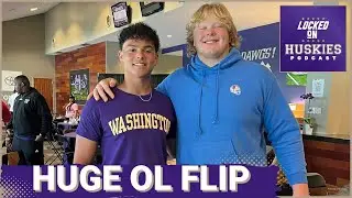 Washington Flips Three-Star OL John Mills Away From Texas | Washington Huskies Podcast