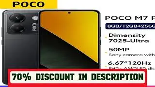 #POCO M7 Pro 5G Global Version 8/12GB 256GB Dimensity 7025-Ultra 120Hz FHD+ Eye-care AMOLED Display