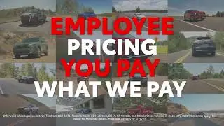 Memorial Day Sales Event | North Bakersfield Toyota