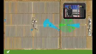 Multi agent robotics system  Patrolling animation