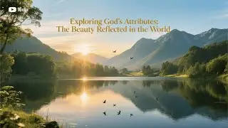 Exploring God&rsquo;s Attributes: The Beauty Reflected in the World