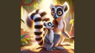 The Ring-Tailed Lemur (Lemur catta) Song for Kids (Educational)
