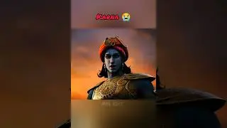 karna death😢, the final fight of karna, best scene, Mahabharata edit.