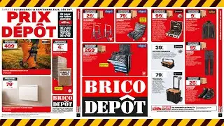 catalogue BRICO D&Eacute;P&Ocirc;T du 12 septembre 2025 ✅ Arrivage bricolage, jardinage, cuisine, salle de bain 🔥