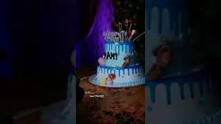 birthday ka cake revealed😍#birthdaycelebration#birthdaycake#viral#viralshorts#trending#mahi#enjoy