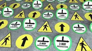 Mighty Line Floor Signs Video