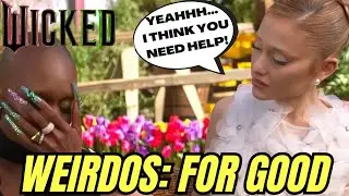 ЭТО ЖЕ HOLLYWEIRD, ДЕТКА! Wicked For Good: Уморительный вертолётный истерик Арианы Гранде и Синти...