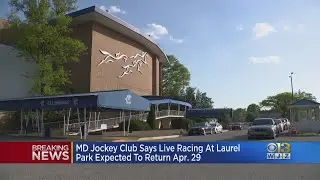 Maryland Jockey Club wants to see horse racing resume at Laurel Park on Saturday