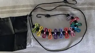 Retractable Portable Clothesline for Travel for Indoor Laundry Drying line,Outdoor Camping Accessori