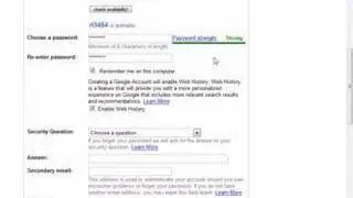 Creating a Gmail Account