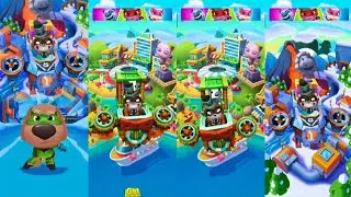 Talking Tom Hero Dash - All Heroes Discovered - Legendary BOSS Battle - ZIZU Gameplay #viral #games