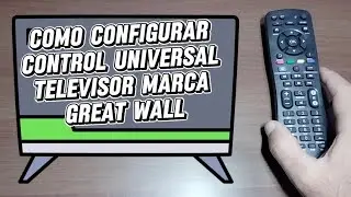 Code for GREAT WALL TV. Universal remote control.