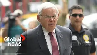 US Senator Bob Menendez found guilty on all counts in corruption trial