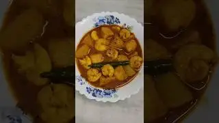 ওল চিংড়ি রেসিপি /ol chingri recipe /ওল রেসিপি #shorts #cooking #ol