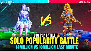 10M Snipe in Last 5min 🤯 | EGO Popularity battle 🔥 #popularitybattle #bgmi