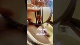 Zara bag x Neutrals Vs Nude 💅🏾 #zarafashion #handbagaddict #saddlebags #springfashion #neutrals