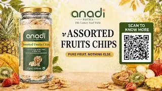 No Palm Oil, No Junk &ndash; Just Real Fruits! | Anadi Sutra Fruit Chips Review | 18C Food World