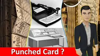 What is a Punched Card ? | How did Punch Cards Work ?(in Hindi)