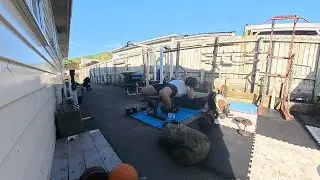 Intervals. Bench. Pull Ups. Simple