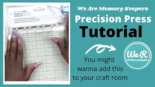 We Are Memory Keepers...How to use a Precision Press for accurate stamping PRECISION PRESS TUTORIAL
