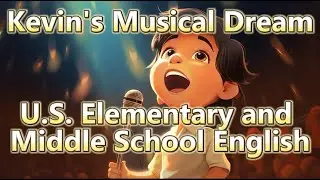 Kevin's Musical Dream l U.S. Elementary and Middle School English Story |Learn English through Story