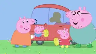 Peppa Pig   Cartoon for Kids   S133 Cleaning the Car