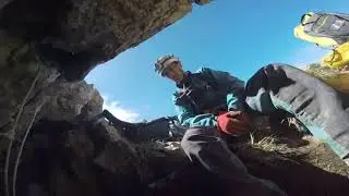 Sp&eacute;l&eacute;ologie &agrave; la recherche des profondeurs dans le massif AKOUKER  (TIKJDA )
