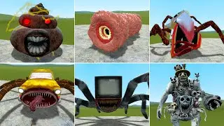 POOP HEAD, CAR EATER, Zoonomaly, TV EATER, OLD TRAIN EATER !! garry's mod